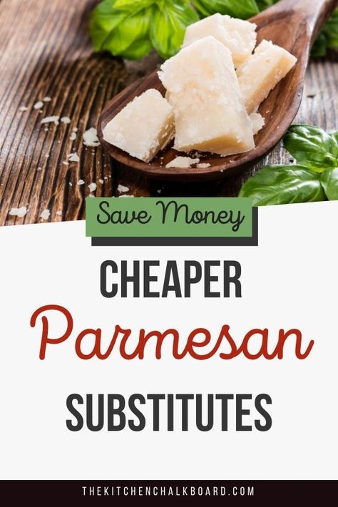 Will there be a parmesan shortage in 2021? Read on to learn all about it, plus cheaper alternatives to parmesan so you can easily substitute. Substitute For Parmesan Cheese, Cheese Alternative, Kitchen Chalkboard, Block Of Cheese, Artisan Cheese, Reduce Food Waste, Culinary Skills, Kitchen Tips, Parmesan Cheese