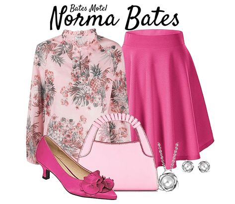 bates motel - Norma Bates Outfit | ShopLook Norma Bates, Bates Motel, Outfit Maker, Outfit Shoplook, Womens Basic, Perfect Outfit, Polyvore