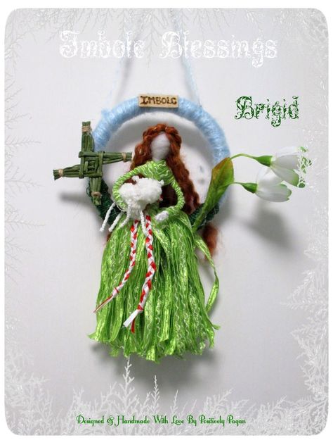 Handmade Imbolc Brigid Goddess Doll Brigid's Cross - Etsy UK Imbolc Brigid, Corn Dolls, Brigid Goddess, Wicca Holidays, Goddess Doll, Brigid's Cross, Pagan Yule, Yule Gift, Pagan Festivals