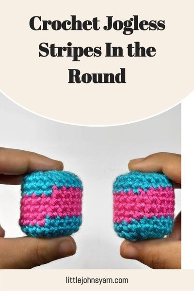 If you are wondering how to change colors in continuous round, you come to the right place. I have always disliked that distinct color change when crocheting in the round. You know what I’m talking about, that horrible step between two contrasting colors. When you are a perfectionist this can absolutely drive you crazy! #Crochethack #crochetjoglessstripes #crochettips How To Join Different Color Yarn In Crochet, How To Join Colors In Crochet, Changing Colors In Crochet In The Round, Crochet Color Change In The Round, Crochet Changing Colors Joining Yarn, Crochet How To Change Colors, Amigurumi Color Change, How To Change Yarn Colors In Crochet, How To Change Colors In Crochet