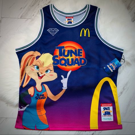 New Lola #11 Basketball Jersey By Diamond Supply, A Space Jam Collection From Mcdonald’s. Size Large. Harry Potter Dolls, Tune Squad, Diamond Supply Co, Diamond Supply, Space Jam, Basketball Jersey, Chicago Bulls, Bob Marley, Jam