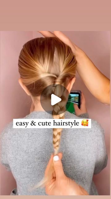 53K views · 1.6K likes | Audrey McClelland on Instagram: "LOVING THIS HAIRSTYLE 💕💗 I’m in love 🥰 with this hairstyle. This is a quick one that takes no time at all! Obsessed with hairstyles like this for Victoria. 💜 . I’ll share my favorite hair products in my highlights. . #hair #hairdo #braidideas #braidinspo #braidinspiration #braid #simplehairstyles #simplehair #simplehairstyle #easyhairstyles #easyhairstyle #easyhairstylesforgirls #cutehairstyles #cutehair #hairvideo #hairideas #hairinspo #hairinspiration #hairvideos #hairidea #hairdo #braidideas #braidinspo #braidinspiration #braid #simplehairstyles #simplehair #simplehairstyle #easyhairstyles #easyhairstyle #easyhairstylesforgirls #cutehairstyles #cutehair #hairvideo #hairideas #hairinspo #hairinspiration #hairvideos #hairidea" Favorite Hair Products, Braid Inspiration, Highlights Hair, Favorite Hairstyles, Pretty Makeup, Hair Videos, Hair Products, No Time, Cute Hairstyles