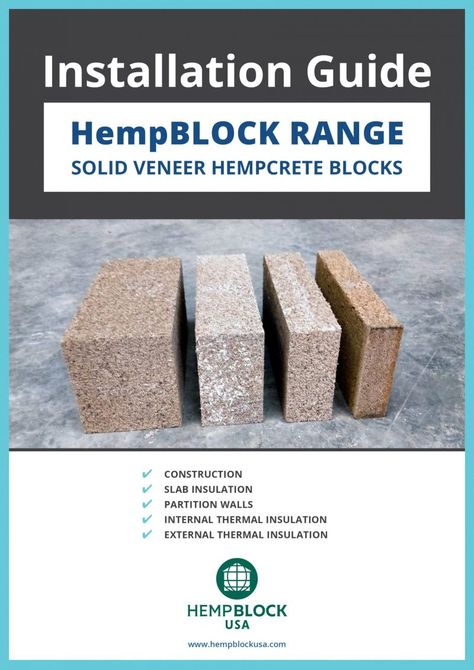 Hemp Building Materials, Hemp Blocks, Lime Render, Hemp Insulation, External Insulation, Architecture References, Masonry Blocks, Interlocking Blocks, Eco Buildings