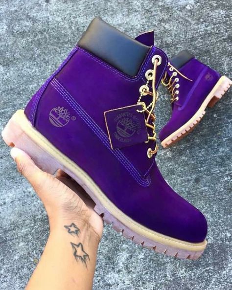 Crown Royal Timberlands Purple Timberland Boots, Tims Boots, Timberland Boots Outfit Mens, Timberland Boots Outfit, Timberland Waterproof Boots, Timberland Boots Mens, Purple Boots, Timberland Boots Women, Shoes Boots Timberland