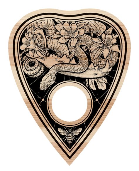 Ouija Tattoo, Ouija Board Planchette, Ouija Planchette, Ouija Board, Witch Art, Witchy Vibes, Piercing Tattoo, Body Mods, Future Tattoos