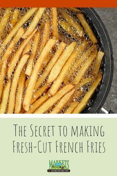 Making French Fries From Potatoes, How To Make Perfect French Fries, French Fries Recipe Deep Fryer, How To Cut French Fries, Crispy Deep Fried French Fries, Making Fries From Potatoes, At Home French Fries, Deep Fryer French Fries, Best Way To Make French Fries