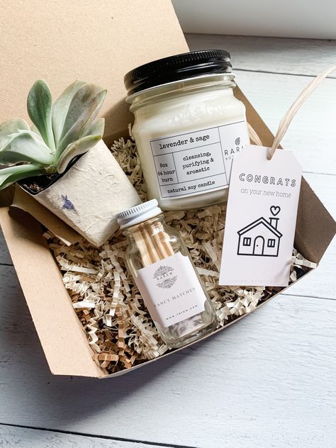 Private Label Candles, Honey Milk, New House Gift, Homeowner Gift, Succulent Gift, Best Housewarming Gifts, Realtor Closing Gifts, Succulent Gifts, New Homeowner Gift