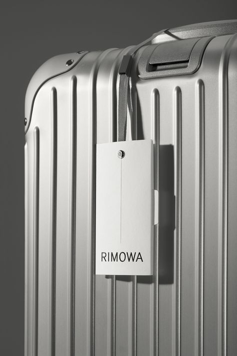 New Graphic Identity for Rimowa by Commission — BP&O Rimowa Luggage, Luxury Luggage, Graphic Identity, Brand Mark, Luggage Brands, Luke Evans, Creative Challenge, Brand Experience, Tag Design