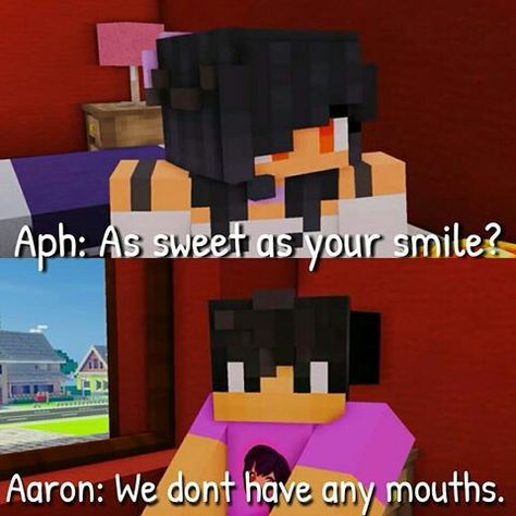 Aphmau Aaron, Aphmau Wallpaper, Aphmau My Street, Aphmau Youtube, Aphmau Memes, Aphmau Pictures, Aphmau And Aaron, Kawaii Chan, Aphmau Characters