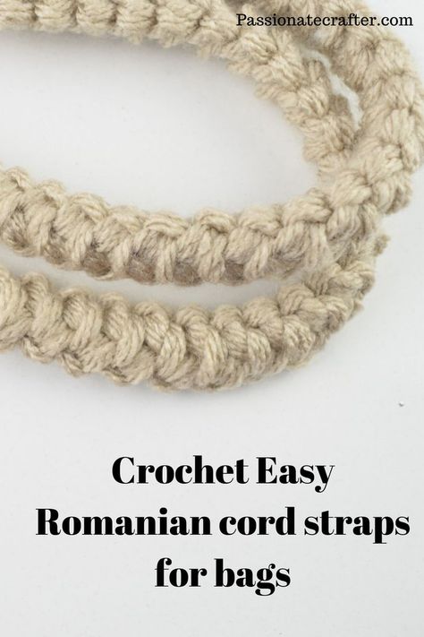 Crocheted Purse Straps, Crochet Purse Handles Free Pattern, Straps For Crochet Bag, Affordable Crochet Bag With Adjustable Strap For Shopping, Crochet Backpack Straps, Cheap Crochet Bag With Adjustable Strap For Day Out, Crochet Bag Straps Free Pattern, No Stretch Crochet Strap, Crochet Adjustable Strap