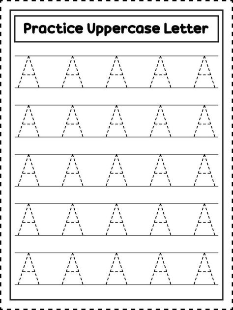 ABC Alphabet Letter Tracing. Uppercase letter A. Handwriting practice for preschool kids Tracing Letter A Worksheet, Letter A Tracing Preschool, Alphabet Worksheets Preschool Writing Practice, Letter A Worksheets For Preschool, Abc Worksheets Preschool, Letter A Tracing Worksheet, Letter A Handwriting, Alphabet Tracing Worksheets Preschool, Letter Practice Preschool