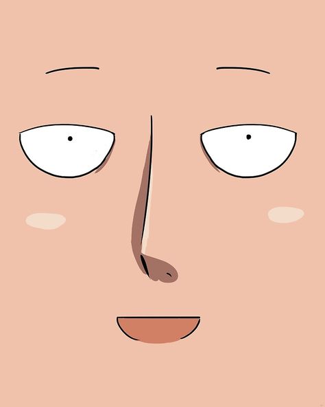 Saitama face (One Punch Man) Saitama Wallpaper, Saitama Sensei, One Punch Man Funny, Saitama One Punch, Saitama One Punch Man, One Punch Man Anime, Man Anime, Punch Man, Saitama