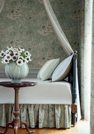 T13604 ROSALIND Wallpaper Spa Blue from the Thibaut Grand Palace collection Farrow & Ball Wallpaper, Thibaut Wallpaper, Grand Palace, Exterior Stain, York Wallpaper, Farrow And Ball Paint, Porcelain Wall Tile, Luxury Vinyl Plank Flooring, Waterproof Flooring