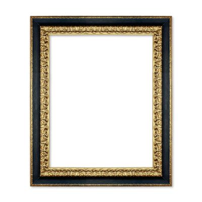 Stunning vintage-style nouveau frames were available in 4 fabulous finishes! This gorgeous frame looks amazing on wedding photos, diplomas, artwork, and more. This unique frame has a timeless beauty. House of Hampton® Color: Black/Gold, Picture Size: 5” x 7” | House of Hampton® Isfried Wood Picture Frame 9.0 H x 7.0 W x 1.0 D in Black / Gold | 5" x 7" | Wayfair Photo Frame Size, Black And Gold Picture Frames, Gold House, Beauty House, Brown Picture Frames, Glue Book, Black Picture Frames, Wood Picture Frame, Gold Picture Frames