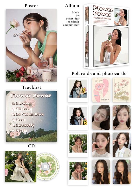 Kpop Soloist Album Cover Dr, Wonyoung Album Cover, Kpop Album Concept, Album Concept Ideas, Flower Album Cover, Idol Life, Kpop Shifting, Album Concept, Kpop Ideas