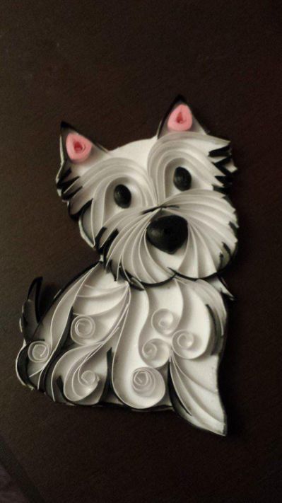 Erika Newman on Twitter: "A work quilling dog Quilling Images, Paper Chase, Quilling Letters, Quilling Animals, Arte Quilling, Paper Quilling For Beginners, Paper Quilling Cards, Origami And Quilling, Quilling Work