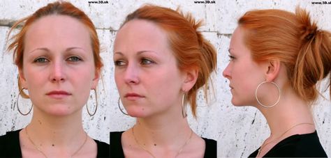 head turn-around Head Turn Reference Photo, Head Turn Around Reference, Full Head Turn Reference, Face Turn Around Reference, Human Head Side View, Woman Head Tilted Back, Head Turn Around, Head Rotation Reference, Head Turnaround Reference