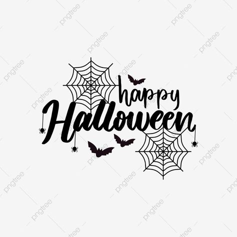 Halloween Word Art, Happy Halloween Lettering, Graduation Letter, Halloween Lettering, Halloween Letters, Halloween Words, Night Background, Watercolor Lettering, Happy Graduation