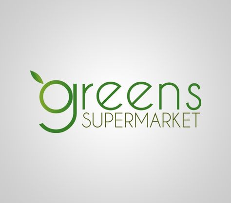 The concept of branding Greens was to create a distinctive product and distinguish the supermarket from other competitors. The simplicity of this identity reflects the name of the supermarket. Zheta International was responsible for the Greens' identity and web concept as well as the re-design of their packaging. Super Market Logo, Market Logo, Supermarket Design, Super Market, Names Ideas, Company Branding, A Work In Progress, Design Branding, Work In Progress