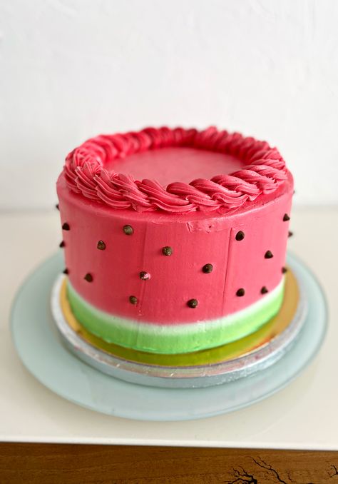 Cookies Design, Ice Cream Cone Cake, Chocolate Cake Designs, Cookie Decoration, Watermelon Cake, Watermelon Designs, Watermelon Birthday, Mini Cakes Birthday, Cake Inspo