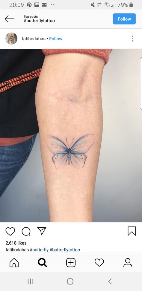 Blue And White Butterfly Tattoo, Tiny Blue Butterfly Tattoo, Light Blue Butterfly Tattoo, Turquoise Butterfly Tattoo, Pastel Butterfly Tattoo, Blue Butterfly Tattoo Arm, Watercolor Tattoo Butterfly, Colour Butterfly Tattoo, Watercolor Butterfly Tattoos