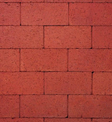 Red Modular Paver | Triangle Brick Company Red Pavers Backyard, Red Paver Driveway, Solar Brick Pavers, Red Pavers Brick Exteriro, Red Brick Texture, Mason Work, Walkable Community, Brick Companies, Large Beds