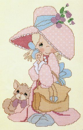 Just Like Mommy by Gloria & Pat Precious Moments Coloring Pages, Tema Disney, Cross Stitch Books, Different Stitches, Baby Cross, Stitch Book, Yarn Thread, Leisure Arts, Cross Stitch Charts