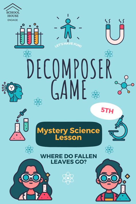 This Decomposer Game goes along with the Mystery Science lesson "Where do fallen leaves go? in the Web of Life unit for 5th grade. Science Web, Web Of Life, Mystery Science, Science Lesson, Fallen Leaves, Let's Have Fun, Science Lessons, Teaching Science, Heads Up