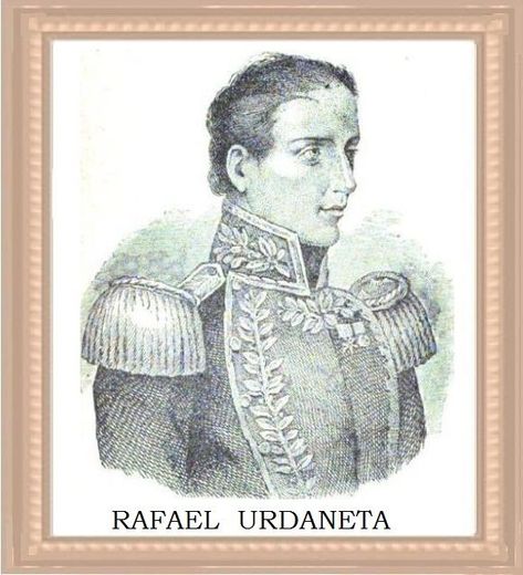 Rafael Urdaneta Farías, imagen de Obra: "Resumen de la Historia de Venezuela", por Rafael Ma. Baralt y Ramón Díaz, Curazao,Imp.deLibrería de A. Bethencourt e Hijos, 1887, tomo2, página sin numerar. Diseño propio, uso libre Rafael Urdaneta, Road Bicycle Racing, Bicycle Racing, Racing Track, Bike Racing, Track Bike, Road Bicycle, Grand Tour, Racing Bikes