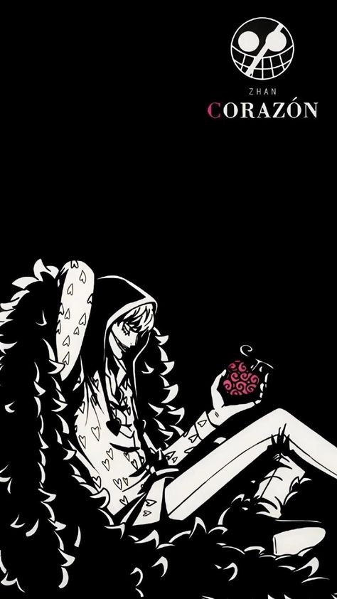 Corasan One Piece Wallpaper, Corazon One Piece Wallpapers, Corazon One Piece, Iphone Wallpaper Pinterest, Personajes Studio Ghibli, Wallpaper For Android, One Piece Tattoos, One Piece Wallpaper Iphone, One Piece Ace