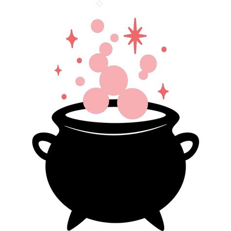 Witch Cauldron Cute Witch Cauldron, Cauldron Template, Cauldron Drawing, Magic Cauldron, Witchs Cauldron, Witch Cauldron, Witches Cauldron, Name Frame, Door Ideas