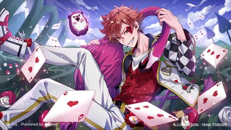 Twisted Wonderland Cards, Ace Card, Villain Recruiters, Twisted Disney, Special Images, Twisted Wonderland Disney, Otome Game, Disney Twisted Wonderland, Disney S