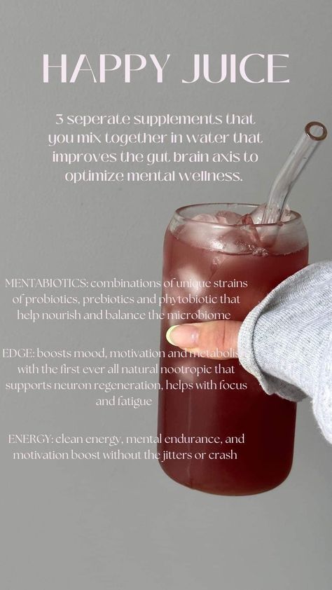 WHY YOU NEED IT
• Supports mood & motivation*
• Provides overall health for the second brain (gut)*
• Enhances mental performance*
• Provides the fuel needed for a highly productive day*
WHAT IT IS
Targeted probiotics, prebiotics, & phytobiotics in a delicious drink filled
with all-natural nootropics that support motivation.*
HOW IT WORKS
• MentaBiotics: supports gut health, stress resilience & positive mood*
• Amare EDGE: all-natural nootropics to support motivation*
• Energy+: caffeine-free Gut Brain Axis, Amare Global, Happy Juice, Burn Fat Quick, Happy Gut, Gut Brain, Kids Mood, Wellness Company, Mental Energy