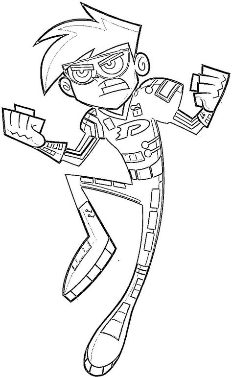 Free Coloring Pages For Kids, Danny Phantom, Free Coloring Pages, Free Kids, Free Coloring, Coloring Pages For Kids, Nickelodeon, Wall Design, Free Printable