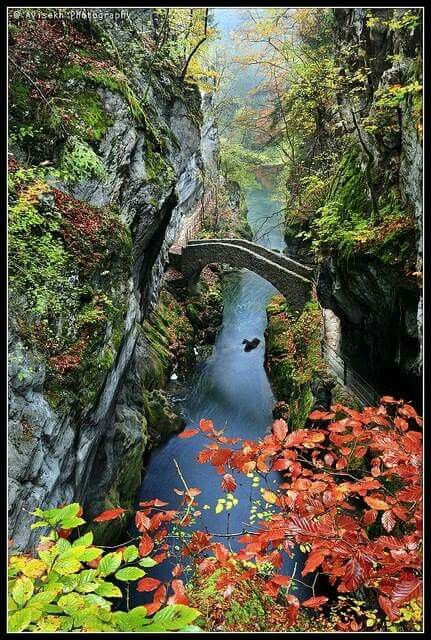 Areuse Gorge, Switzerland Stone Bridge, Switzerland Travel, Padova, A Bridge, Pretty Places, Places Around The World, Amazing Nature, Travel Around The World, Travel Around