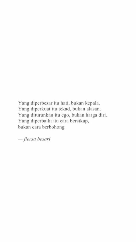 Fiersa Besari Cinta Quotes, Story Quotes, Quotes From Novels, Quotes Indonesia, Text Quotes, Reminder Quotes, People Quotes, New Quotes, Good Night Quotes