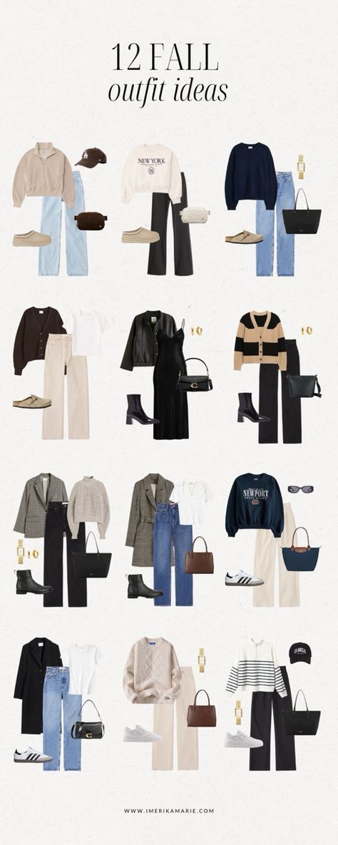 Outfit Ideas Fall, Stile Hijab, Fashion Capsule Wardrobe, Pieces Of Clothing, Europe Outfits, Everyday Fashion Outfits, Capsule Outfits, Fall Outfit Ideas, Casual Day Outfits