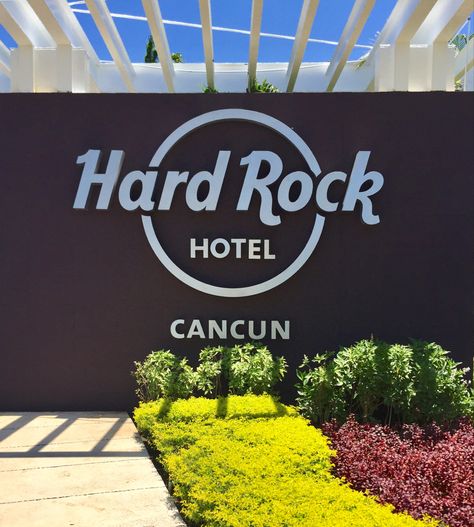 Hard Rock Hotel Cancun, Quintana Roo Mexico, Cancun Hotels, Hard Rock Hotel, Quintana Roo, Cancun, Hard Rock, Home Decor Decals, Hotel