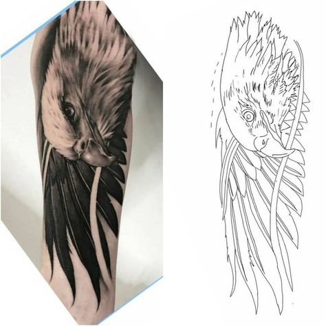 Eagal Tattoo Design, Eagle Tattoo Drawing, Eagle Feather Tattoo Design, Linework Eagle Tattoo, Eagle Shadow Tattoo, Eagle Tattoo Stencil, Eagle Sketch Tattoo, Eagle Tattoo Design, Half Sleeve Tattoo Stencils