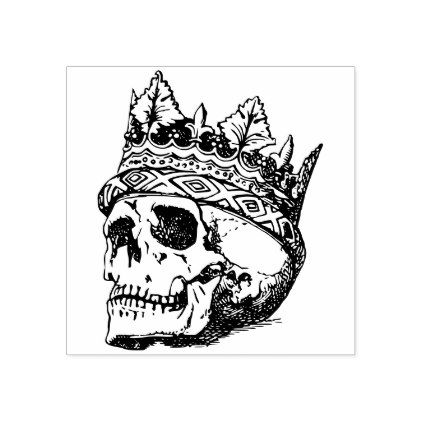 King Crown Drawing, Skull With Crown, Skull King, 16 Tattoo, Crown Drawing, Boho Elephant, Tattoo Flash Sheet, Spooky Tattoos, Crown Tattoo