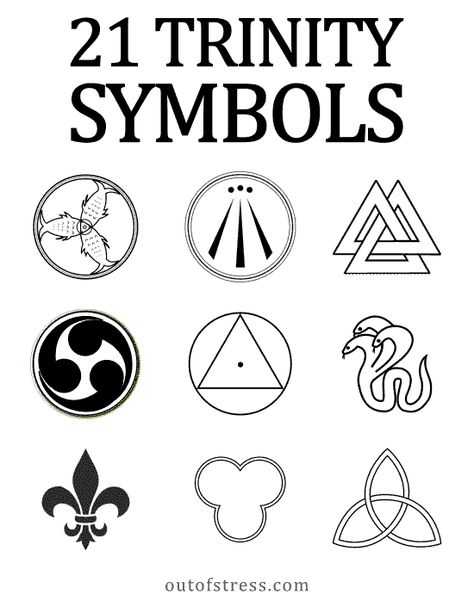 21 Symbols that Represent the Trinity Hermeticism Symbols, Trinity Symbol Christian, Forgiveness Symbol Tattoo, Trinity Symbol Tattoo, God Symbol Tattoo, Trinity Tattoo Christian, Symbols Of God, Divine Logo, Holy Trinity Symbol