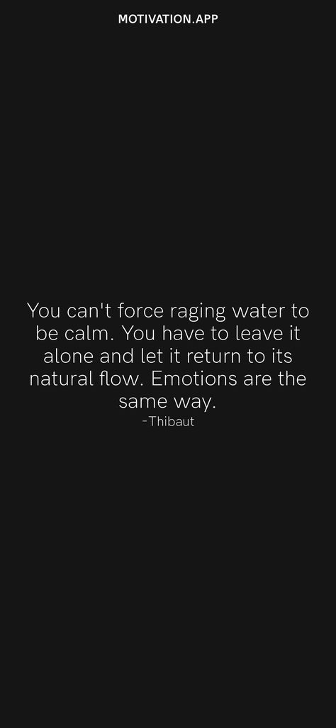 Motivation App, Be Calm, Daily Motivation, Real Talk, To Leave, Force, Let It Be, Canning, Water