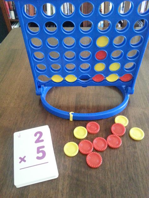 Make Math Fun, Connect Four, Connect 4, Multiplication Games, Math Multiplication, Math Lesson Plans, Fun Math Games, Math Tutor, Third Grade Math