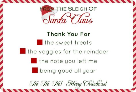 Download Santa's stationery and give your child(ren) a special memory of the Christmas that Santa left them a letter! Note From Santa, Santa Notes, Christmas Letter From Santa, Printable Thank You Notes, Thanks Note, Letter From Santa, Memory Maker, Santa Cookies, Thank You Letter