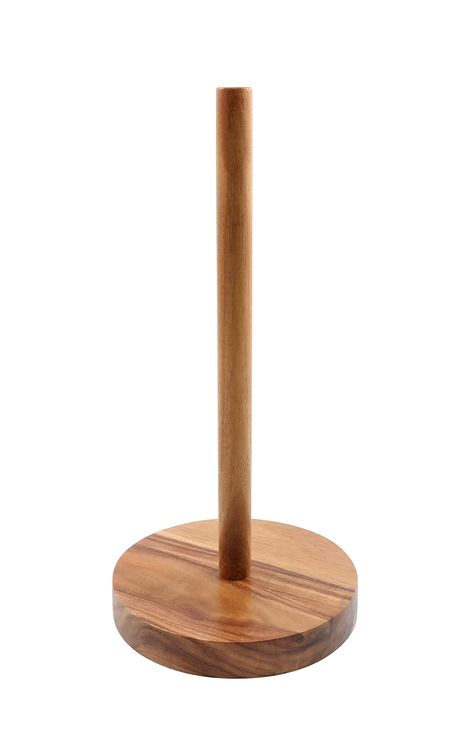 PRICES MAY VARY. MATERIAL- Thirstystone Paper Towel Holder is constructed of Natural Mango Wood. This wood is attractive and has a natural and rustic look. MEASURES- Paper Towel Holder measures 6.5” x 13.75”. Wooden Paper Towel Holder can accommodate different sizes of paper towel rolls. STABLE- Mango Wood Paper Towel holder has an attached base that keeps the holder stable and keeps it from tipping over easily. This is especially important if you have children or pets in your home. EASE OF USE: Kitchen Towel Storage, Paper Towel Holder Ideas, Wood Paper Towel Holder, Wooden Paper Towel Holder, Wooden Serving Platters, Kitchen Reno, Store Organization, Paper Towels, Paper Towel Holder