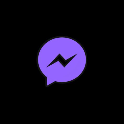 Dark Purple Logo, Monthly Aesthetic, Messenger Icon, Black And Purple Wallpaper, Aesthetic Logo, Madara Wallpaper, Apple Logo Wallpaper Iphone, Black App, Hypebeast Wallpaper