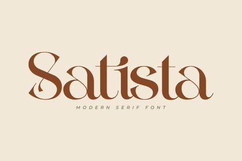 Satista Font - Download Free Font Font Ligature, Luxury Fonts, Modern Fonts Free, Classic Typeface, Contemporary Typography, Classic Serif Fonts, Free Commercial Fonts, Logo Book, Luxury Font