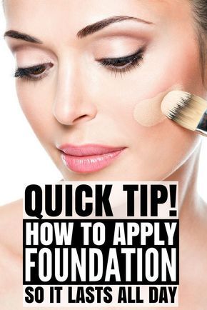 If you've ever wondered how to apply foundation and concealer so it LASTS ALL DAY, we've got you covered. Whether you apply your foundation with a brush, with a sponge, or with your fingers, prefer liquid makeup or powder, this tutorial will teach you how to get a flawless face with minimal effort that lasts for hours. While this step-by-step tutorial is perfect for beginners, it's full of great beauty tips for even the most seasoned makeup artist! Foundation With A Brush, New Makeup Ideas, Foundation Routine, Foundation Tips, Apply Foundation, Makeup Tutorial Foundation, Make Up Tutorials, Makeup Artist Tips, Makeup Mistakes