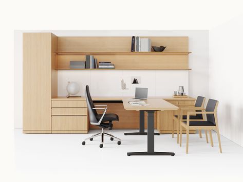 Tablet Casegoods - Private Office - Geiger Private Investigator Office, Private Office Desk, Private Office Furniture, Architectural Aesthetic, Office Reception Furniture, Cool Office Desk, Private Office Space, Reception Furniture, Best Office Chair