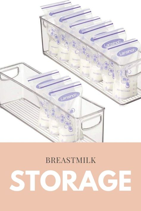 Breast Milk Freezer Storage Ideas, Organizing Breastmilk In Freezer, Freezing Breastmilk Storage, Frozen Breastmilk Storage, Best Way To Store Breastmilk In Freezer, Breastmilk Freezer Storage, Plastic Free Breastmilk Storage, Freezer Storage Containers, Breastmilk Storage